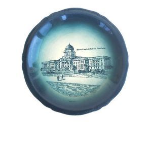 Antique Buffalo Pottery Montana Plate